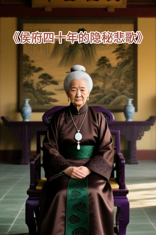 侯府四十年的隐秘悲歌封面