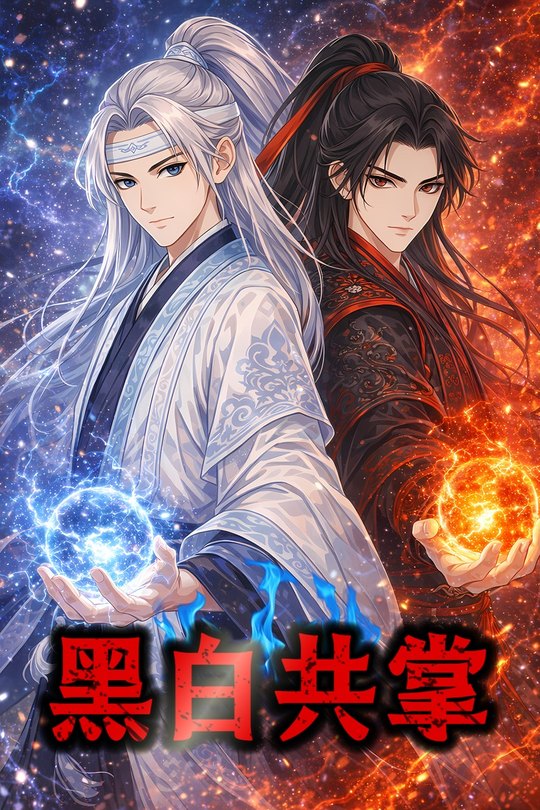 黑白共掌封面