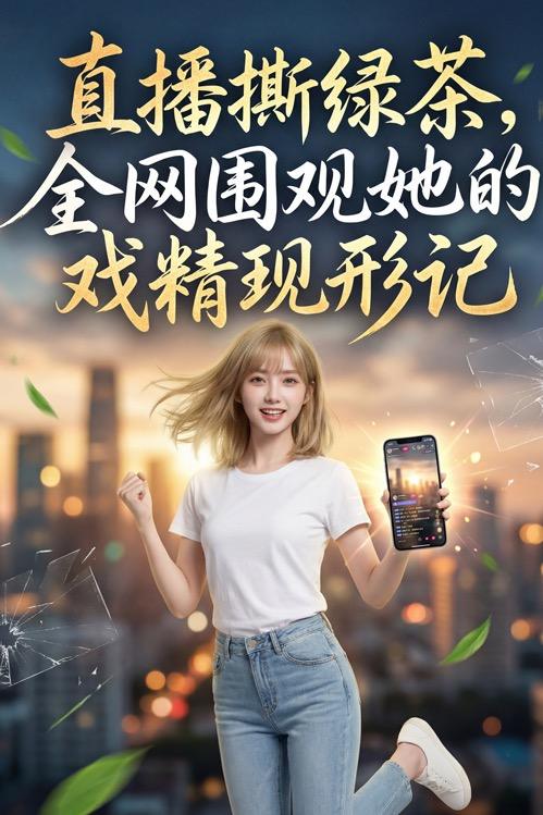 直播撕绿茶,全网围观她的戏精现形记封面