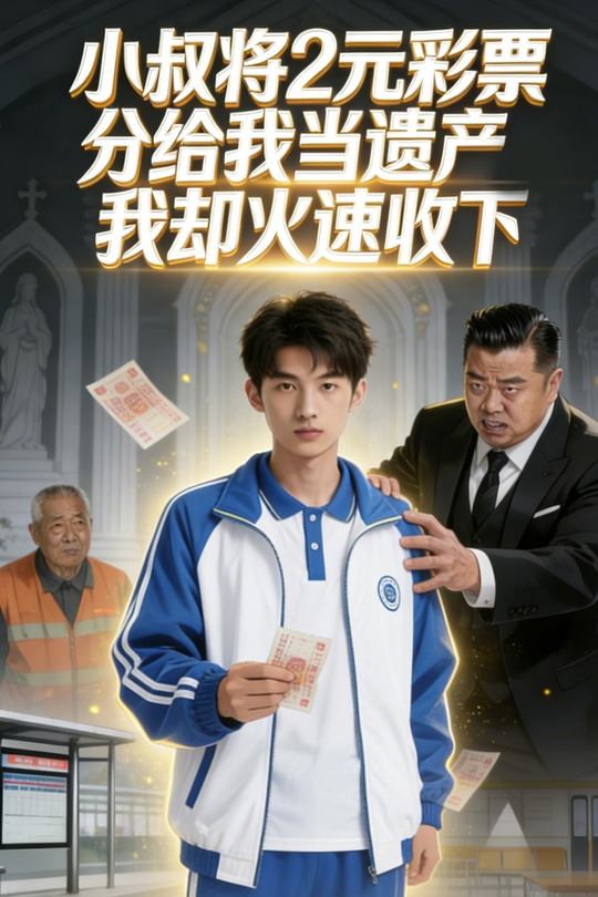 小叔将2元彩票分给我当遗产,我却火速收下封面