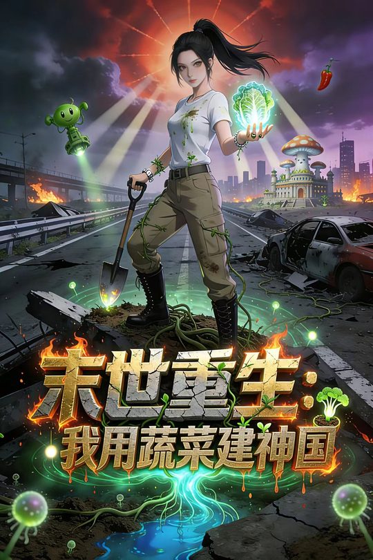 末世重生:我用蔬菜建神国封面