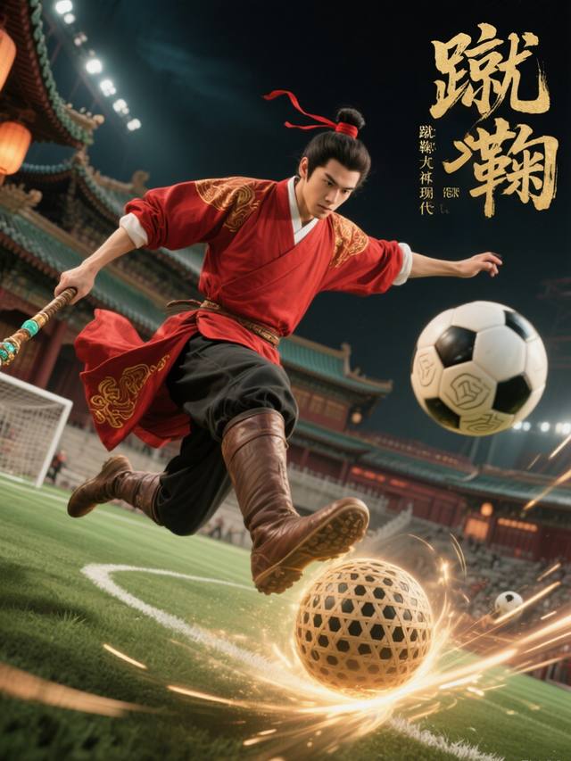 蹴鞠大神在现代封面