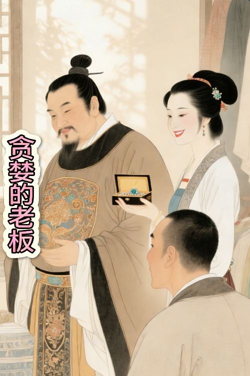 贪婪的老板封面