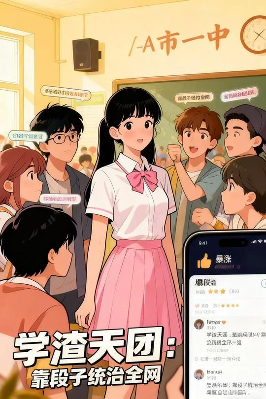 学渣天团:靠段子统治全网封面