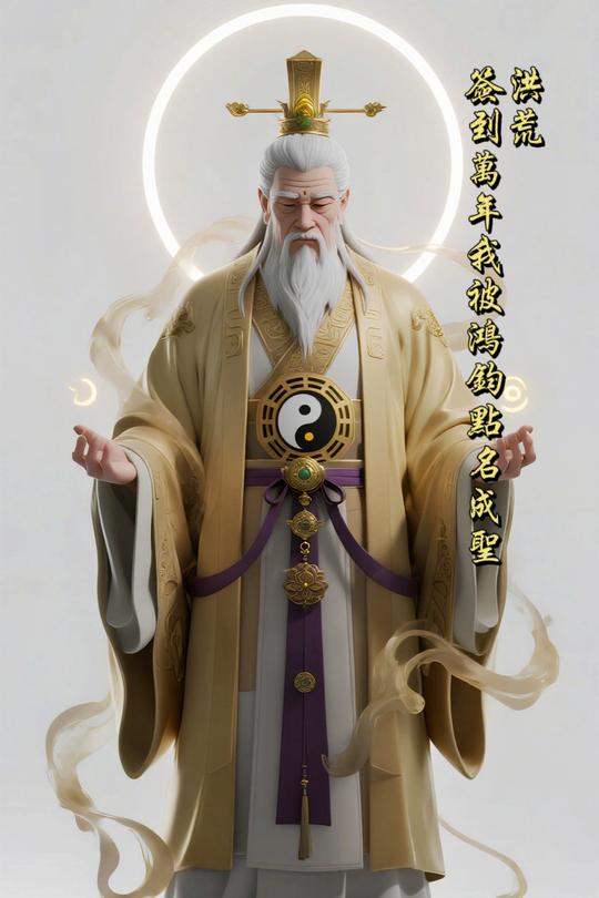 洪荒:签到万年我被鸿钧点名成圣封面