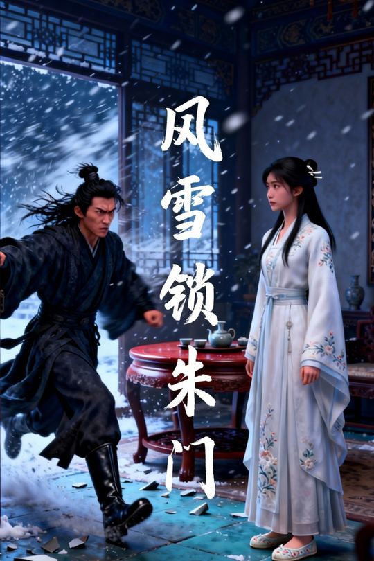 风雪锁朱门封面