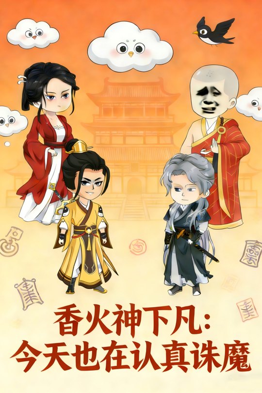 香火神下凡:今天也在认真诛魔封面