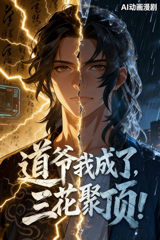 道爷我成了,三花聚顶!封面