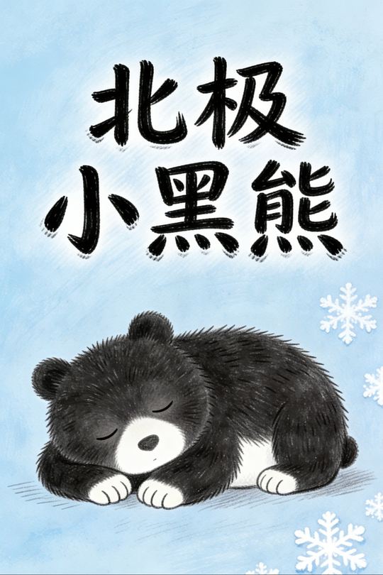 北极小黑熊封面
