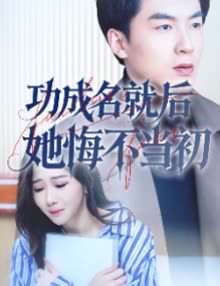 功成名就后她悔不当初封面