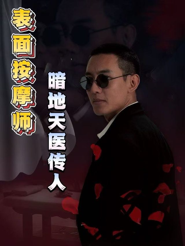 表面按摩师,暗地天医传人封面