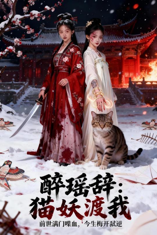 醉瑶辞:猫妖渡我封面