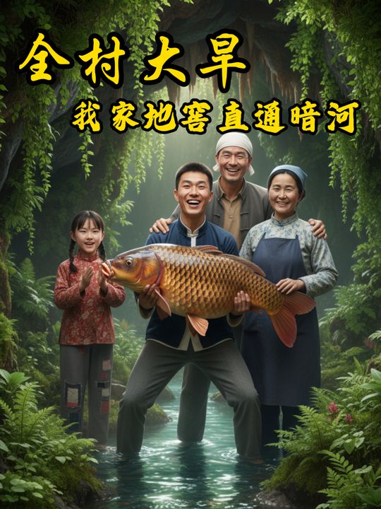 全村大旱,我家地窖直通暗河封面
