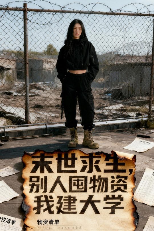 末世求生,别人囤物资我建大学封面