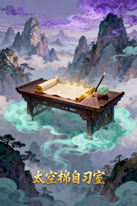 太空棉自习室封面