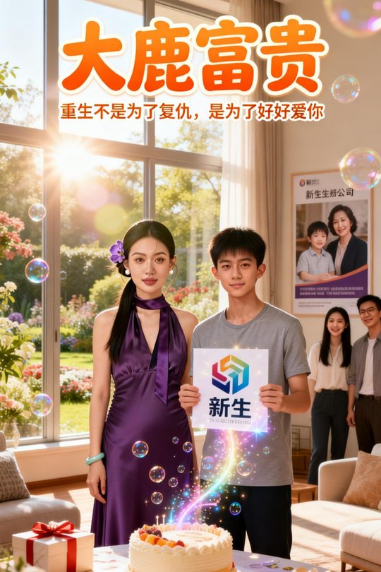 大鹿富贵封面