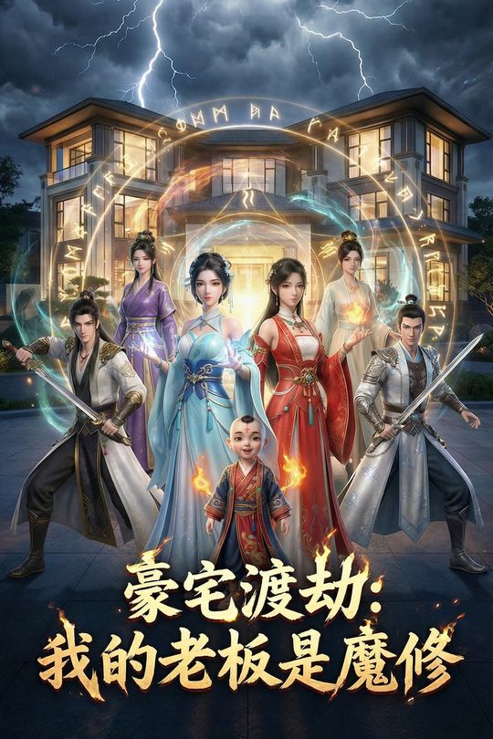 豪宅渡劫:我的老板是魔修封面