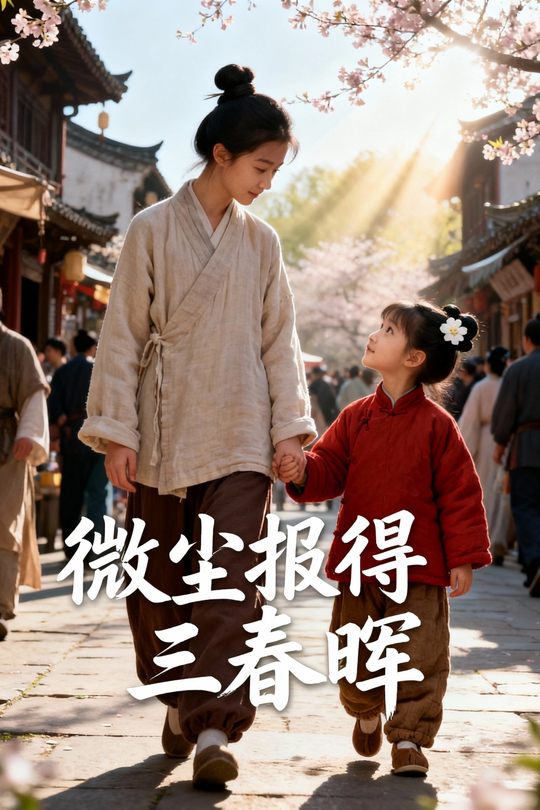 微尘报得三春晖封面