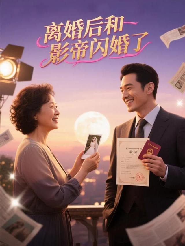 离婚后和影帝闪婚了封面