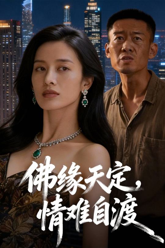 佛缘天定,情难自渡封面