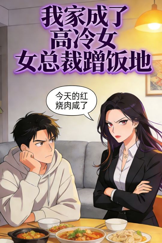 我家成了高冷女总裁蹭饭地封面