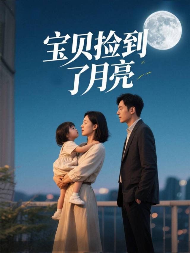 宝贝捡到了月亮封面