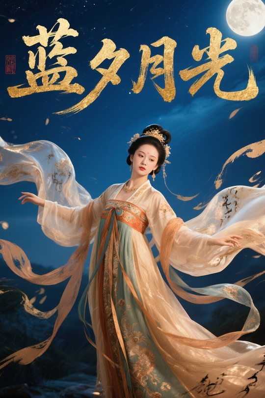 蓝夕月光封面