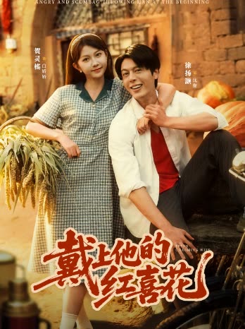戴上他的红喜花封面