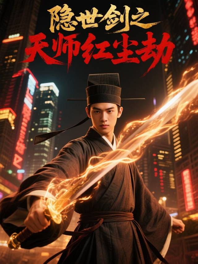 隐世剑之天师红尘劫封面