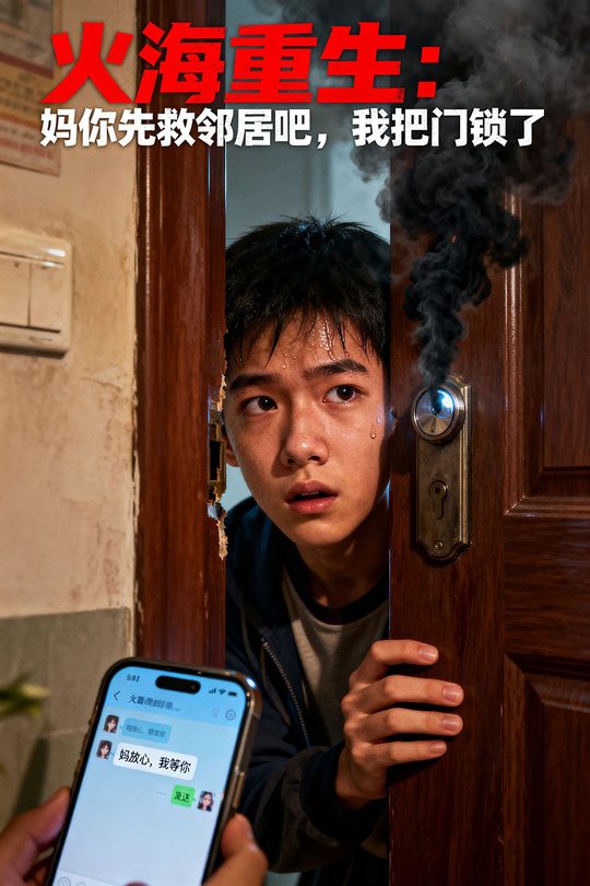 火海重生:妈你先救邻居吧,我把门锁了封面
