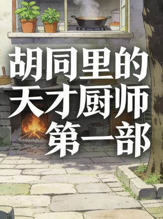 胡同里的天才厨师 第一部封面