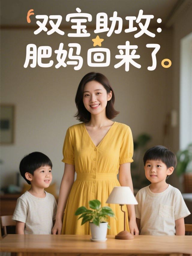 双宝助攻:肥妈回来了封面