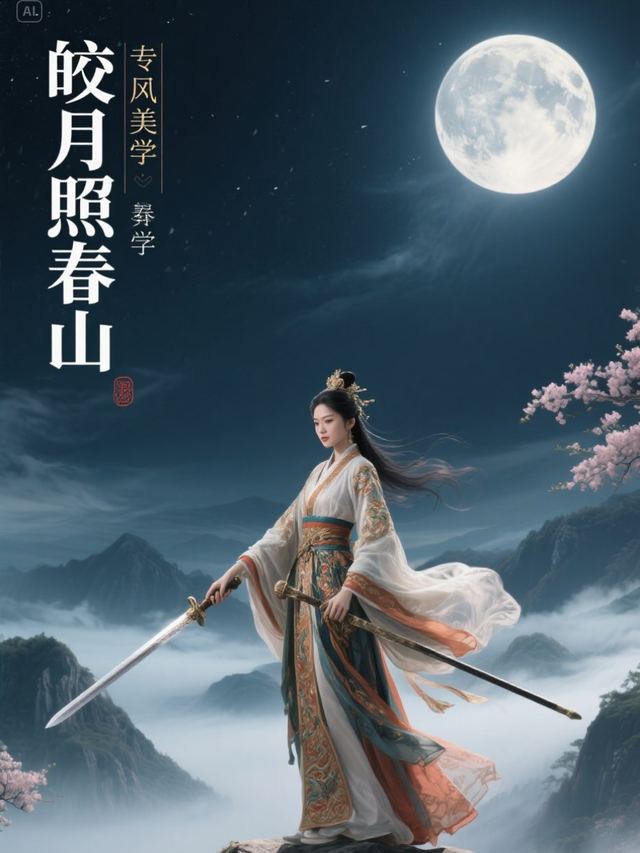 皎月照春山封面