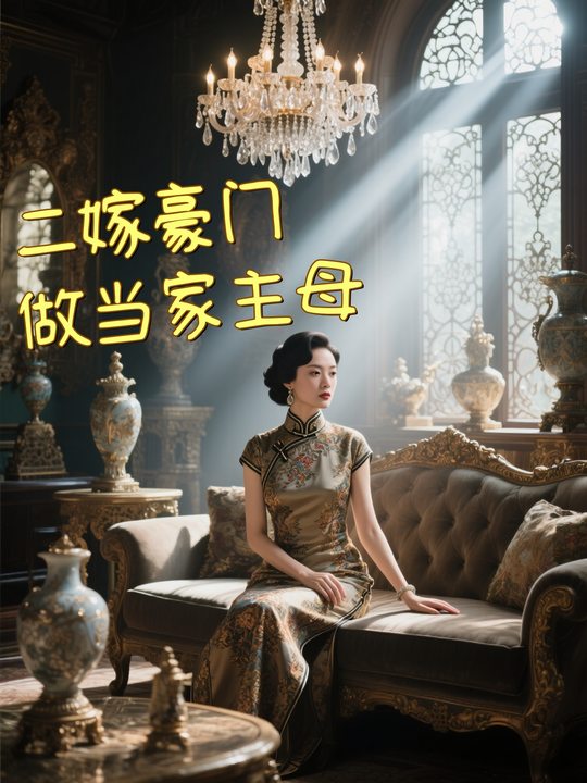 二嫁豪门做当家主母封面
