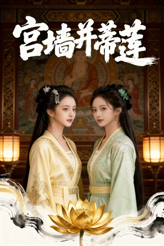 宫墙并蒂莲封面