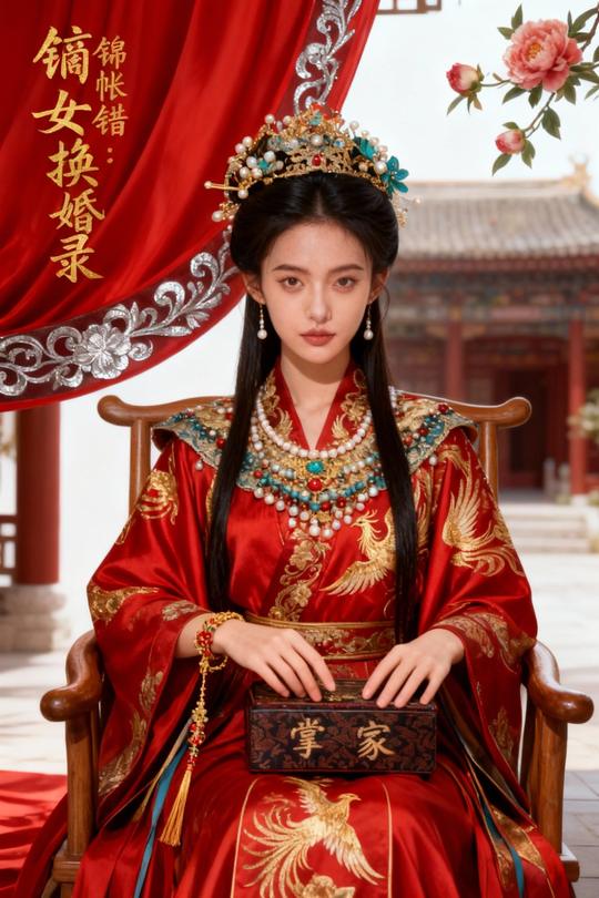 锦帐错:嫡女换婚录封面