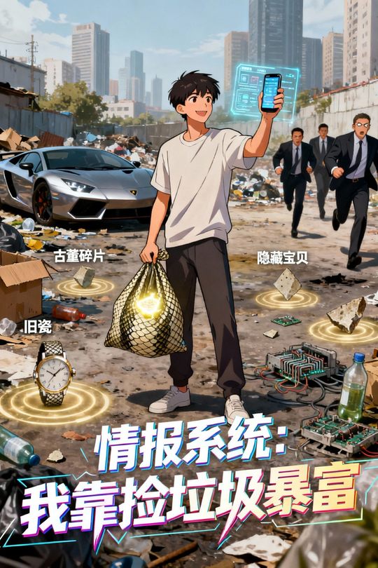 情报系统:我靠捡垃圾暴富封面