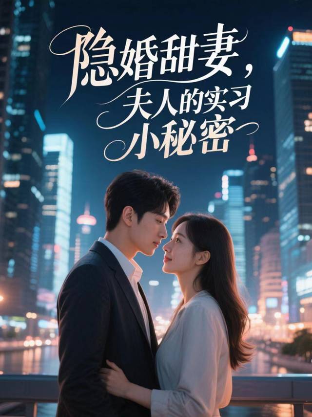 隐婚甜妻，夫人的实习小秘密封面