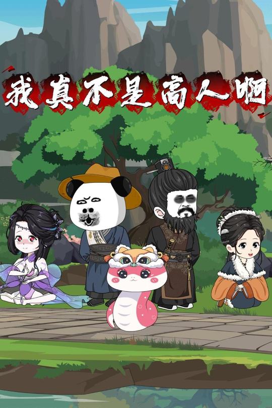 我真不是高人啊封面