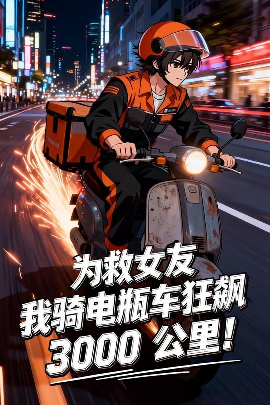 为救女友我骑电瓶车狂飙3000公里!封面