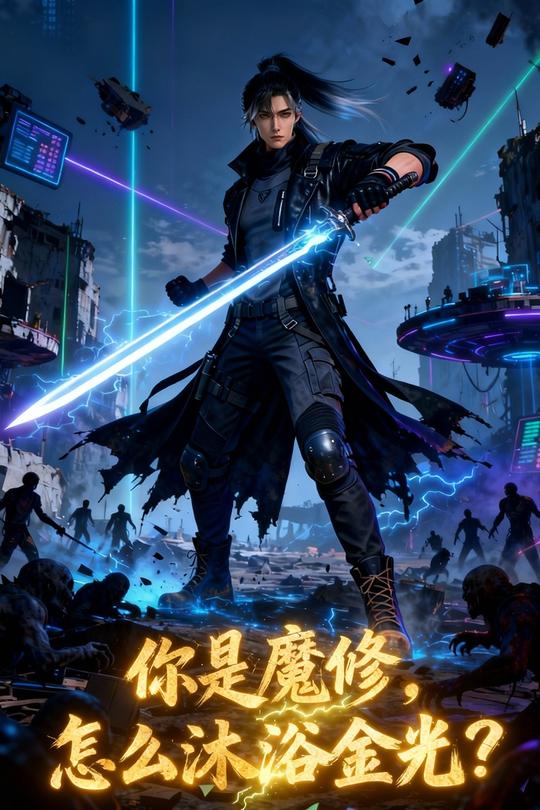 你是魔修,怎么沐浴金光?封面