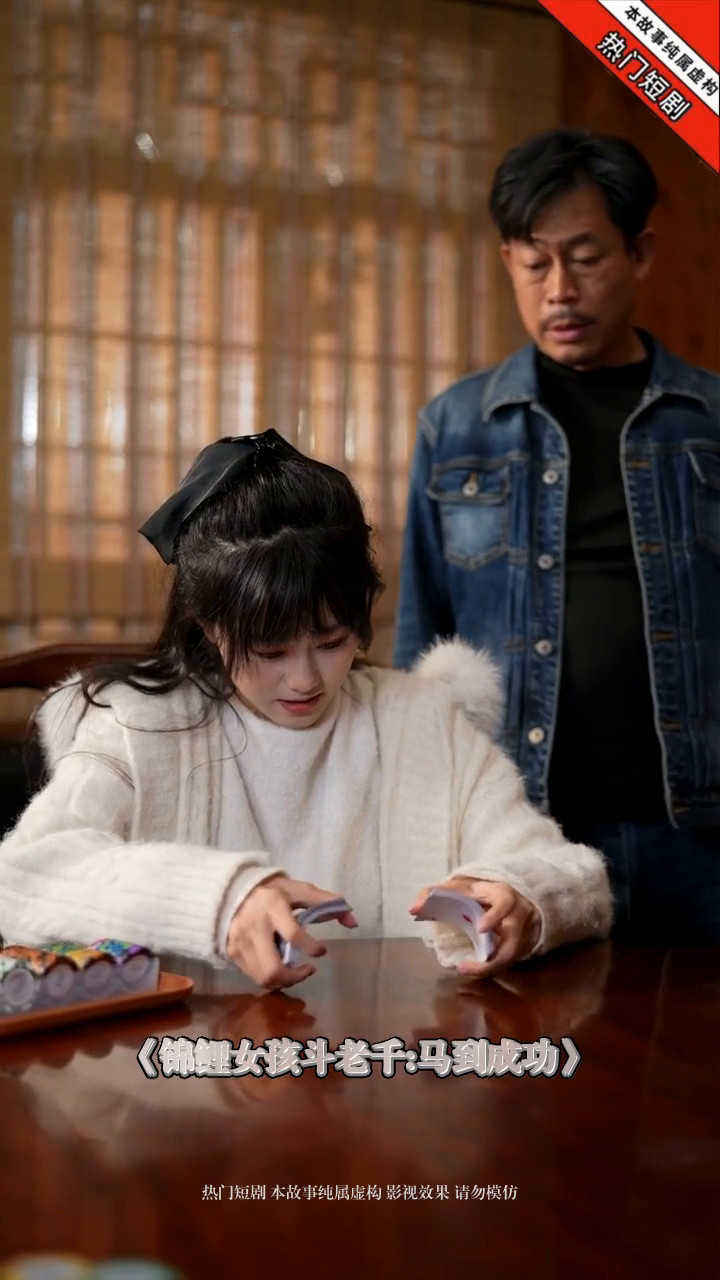 锦鲤女孩斗老千:马到成功封面