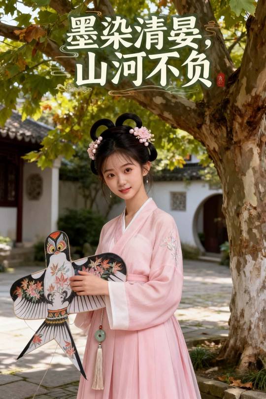 墨染清晏,山河不负封面
