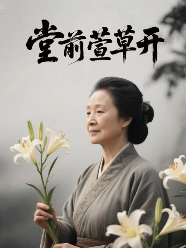 堂前萱草开封面