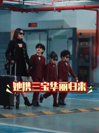 她携三宝华丽归来封面