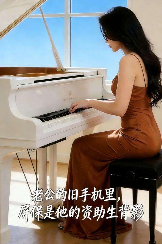 老公的旧手机里,屏保是他的资助生背影封面