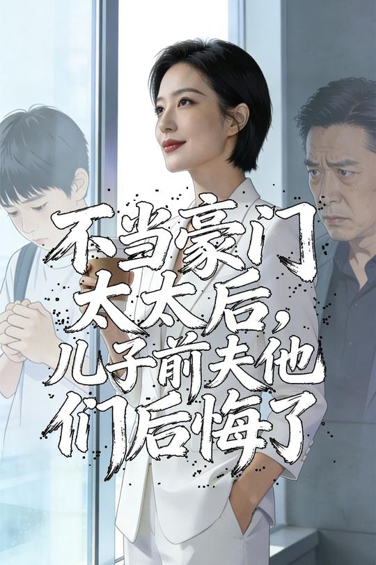 不当豪门太太后白眼狼儿子前夫他们后悔了封面