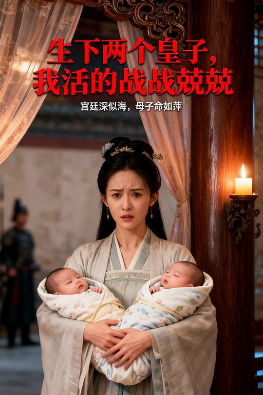 生下两个皇子后,我活的战战兢兢封面