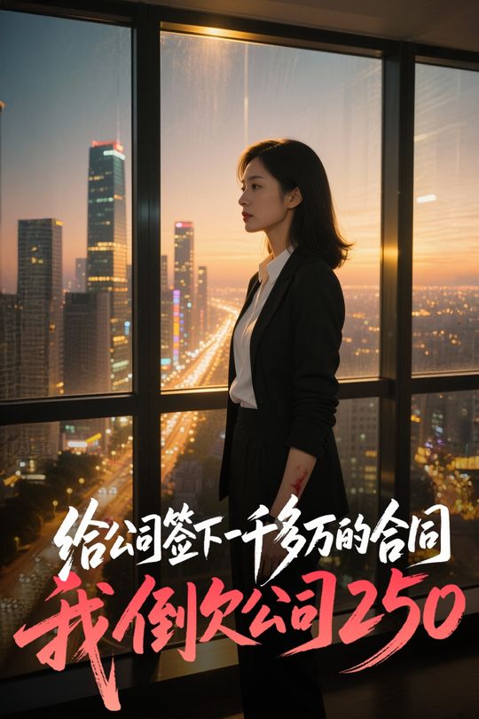 给公司签下一千多万的合同我倒欠公司250封面