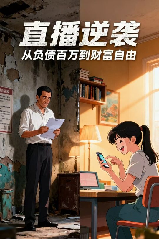 直播逆袭:从负债百万到财富自由封面